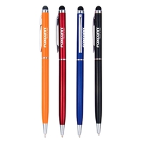 Twist action pen with stylus. Compatible with all capacitive touch...