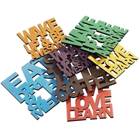 Coaster made with your words... from ASI 56020 The Gavel Company