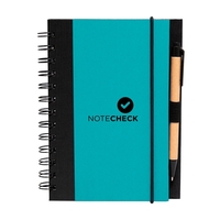 Duotone Spiral Notebook (1 Color Imprint)