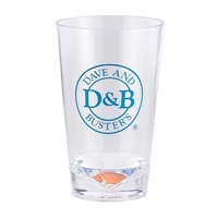 20 ounce single wall Bottoms Up insulated tumbler with optional bottom......