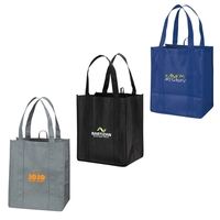 8" x 14" x 12" Garland non-woven polypropylene tote bag with... from ASI...