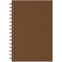 5.5"x8.5" DeluxeEco SeminarPad post-consumer 100% recycled cover materials...