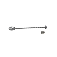 Stainless Steel Bar Spoon with Muddler
