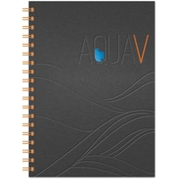 7" x 10" Deluxe EcoBook Notebook made from post-consumer 100% recycled......