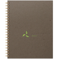 8.5" x 11" Deluxe EcoBook Notebook made from post-consumer 100% recycled......