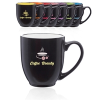 16 oz. two-tone, bistro-style ceramic mug.... from ASI 39552 BEL Promo