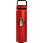 700 ML Eugene Red Satin Insulated SS Sports Water Bottle
