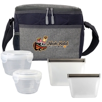 Nested Quilted Sandwich Lunch Set... from ASI 30208 A P Specialties / AP...