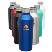 17 oz. stainless steel water bottle with double wall vacuum insulation......