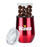 12 oz. Stemless Wine Tumbler Gift Sets Filled with Snacks