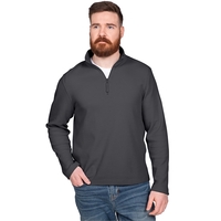 Men's Lightweight Waffle Quarter Zip Pullover
