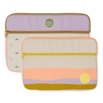 ZIPPERED POCKET LAPTOP SLEEVES - CANVAS-DENIM
