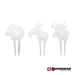 Swissmar® 3pc SS Cheese Pick Set