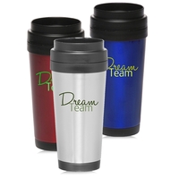 Insulated stainless steel 16 oz. travel mug.... from ASI 39552 BEL Promo