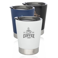 12 oz. stainless steel travel mug with double wall vacuum insulation,... from...