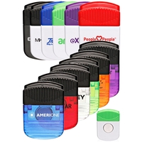 Square, plastic clip with strong magnet on back.... from ASI 39552 BEL Promo