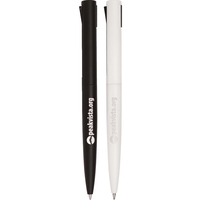Slim line executive metal pen features a unique clip retraction... from ASI...