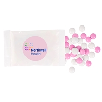 Chocolate buttons in a 3" x 4" bag, 1 oz.... from ASI 44900 NC Custom (CI/Lanco)