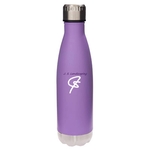 17oz Glacier Satin Pastel Purple Blue SS Sports Water Bottle