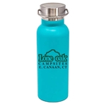 17 oz Caribe Matte Sea Foam Green Insulated Steel Bottle