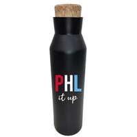 20 oz. stainless steel water bottle with double wall vacuum insulation......