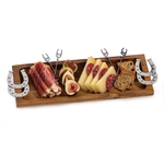Foodie Bites Tray Horse Shoes