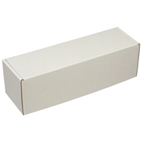 12" x 3.75" x 3.75" E-Flute corrugate outside tuck box with... from ASI 44830...