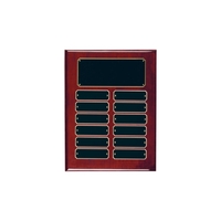 9" x 12" rosewood perpetual plaque with high-gloss piano finish and... from...