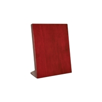 7.25" x 9.25" rosewood standing plaque with piano finish and engraving.......