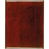 9" x 12" rosewood plaque with high gloss piano finish and... from ASI 92531...