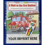 A Visit to the Fire Station Coloring Activity Book Fun Pack