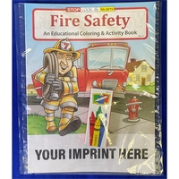 Fire Safety Coloring Book Fun Pack