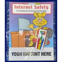 Internet Safety Coloring and Activity Book Fun Pack
