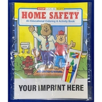 COLORING BOOK SET: Home Safety coloring and activity book fun pack.... from...