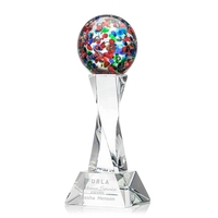 The Fantasia Award is a spectacular hand-blown work of art. Mounted... from...
