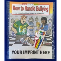COLORING BOOK SET: How to Handle Bullying educational coloring and...