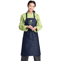 Full size 28"W x 33"H bib apron featuring a non-adjustable neck,... from ASI...