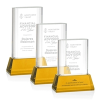 Merit Award on Base - Optical/Amber... from ASI 84592 St Regis Group / St Regis