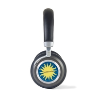 Revo ABS plastic and aluminum Bluetooth® headphones with drawstring...