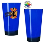 16oz Translucent Blue Pint Glass