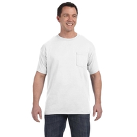 Hanes Men's 6.1 oz Tagless Pocket T-Shirt