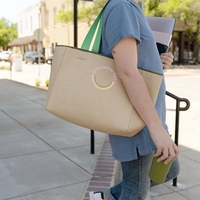 High-Quality Burlap Neoprene Tote Bag... from ASI 74710 Numo / NUMO