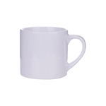 Mini White Ceramic Mug, 6 oz.