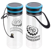 Light-Up 20 oz Tritan® Bottle Solar Lantern