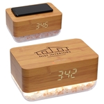 Sunrise Alarm Clock with Himalayan Salt Lamp Wireless Charg