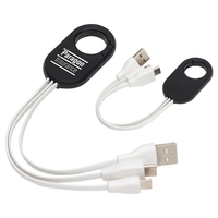 3-in-1 Charging Cable with Carabiner Clip... from ASI 36730 Ariel Premium...
