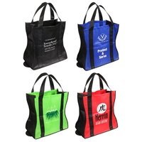 Non-Woven Folding Tote... from ASI 36730 Ariel Premium Supply Inc