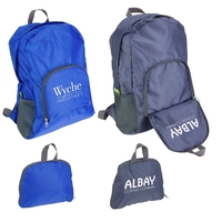 Collapsible Polyester Backpack... from ASI 36730 Ariel Premium Supply Inc