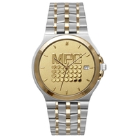 Unisex Two-Tone Zurich Medallion Watch 34mm