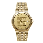 Unisex Gold Zurich Medallion Watch 34mm